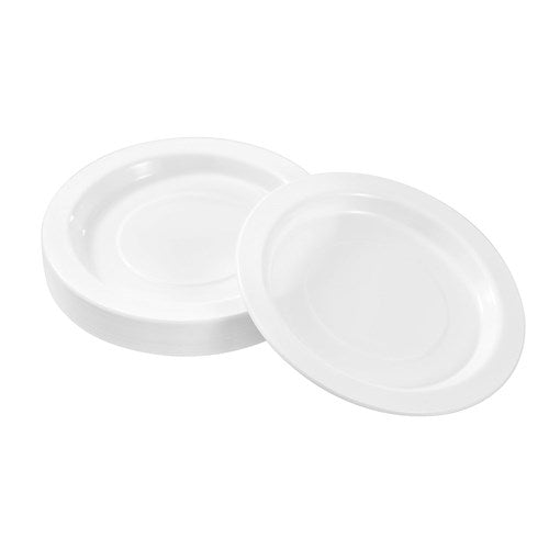 Reusable Plastic Side Plate 18cm 25pk