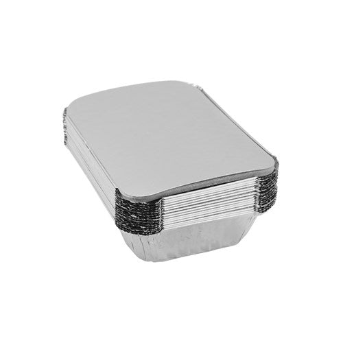 Foil Container W/lid 15pk 22x15.5x5cm