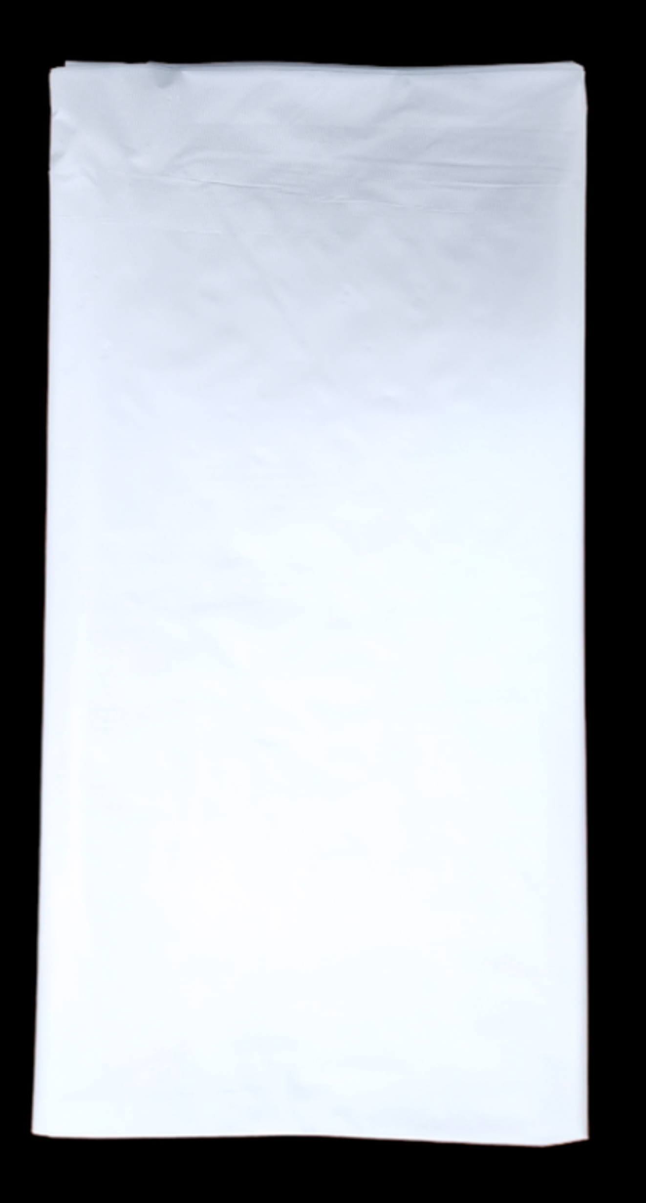 Heavy Duty White Rectangle Disposable Table Cover