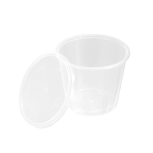 REUSABLE FOOD CONTAINER RND 700ML 8PK