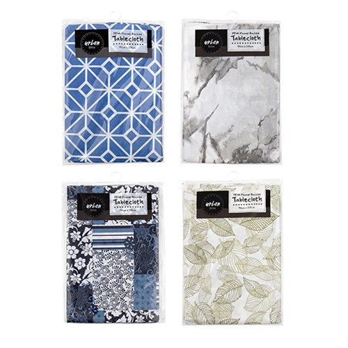 Tablecloth PEVA w Flannel Back 130x225cm