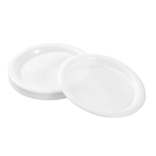 Reusable Plastic Lge Serving Plate 25.5cm 20pk