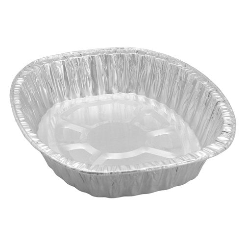 Foil Roasting Tray Oval Heavy Duty 46x36x8.5cm