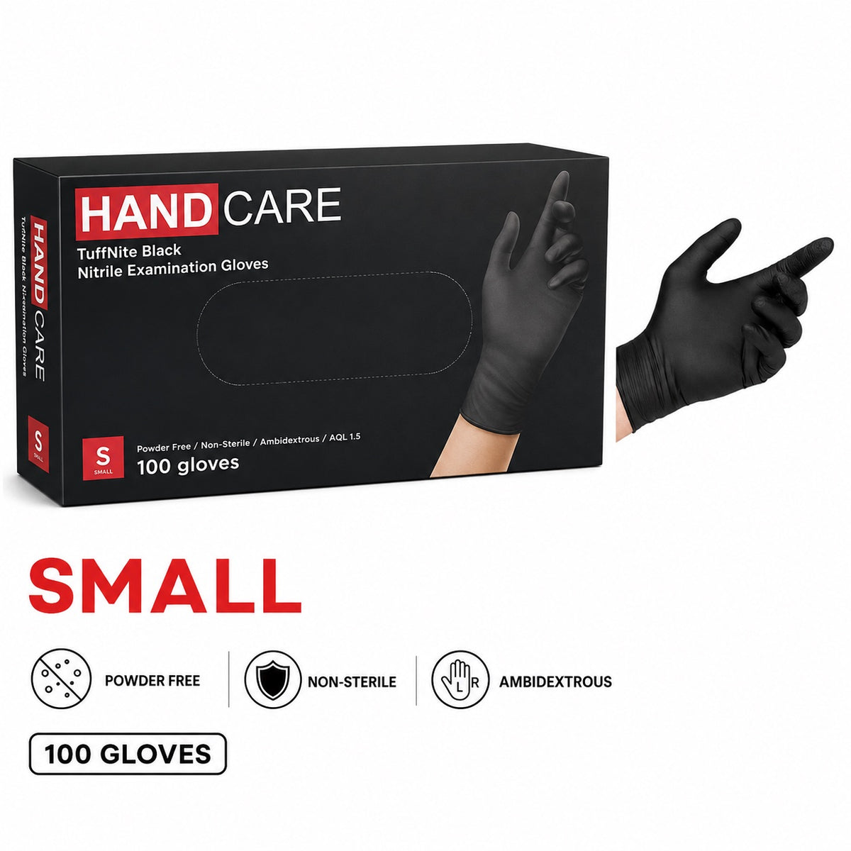 Nitrile Examination Gloves - Small