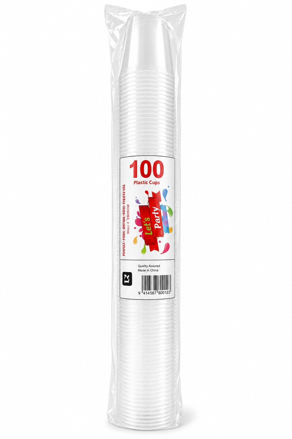 Plastic Clear Cup 180ml 100pk