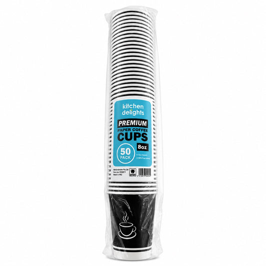 Paper Coffee Cup (black) 8oz 50pk