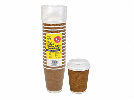 Coffee Cup & Lid 3 Layers P/15